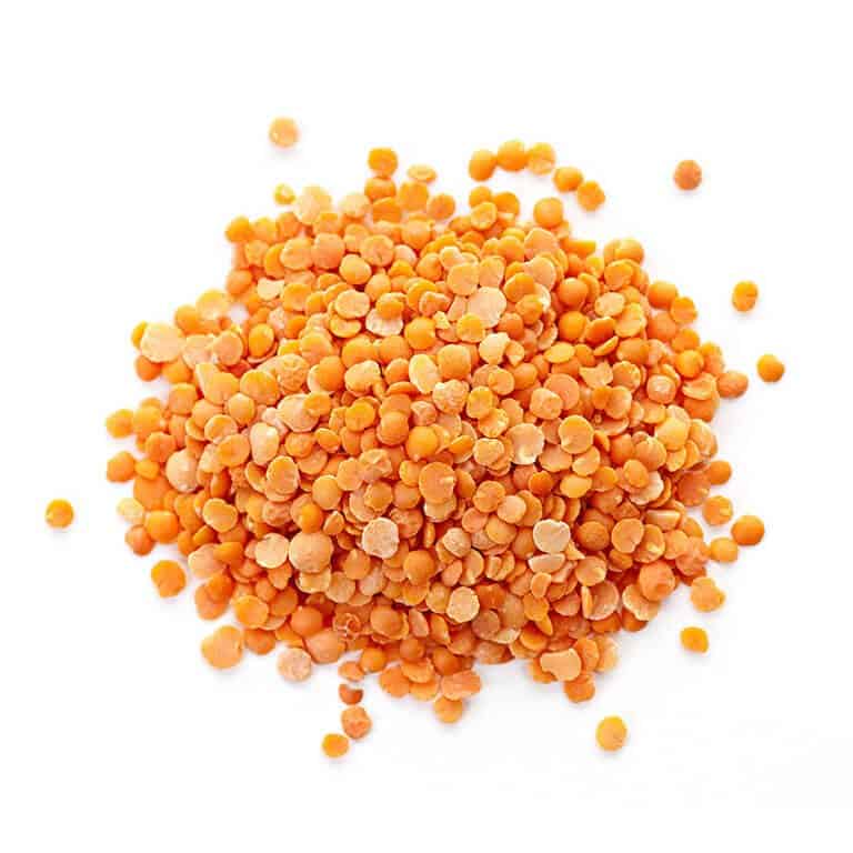 Organic Red Lentils (Split) 25 lbs / 11.34 kg